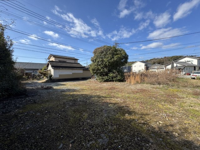 宇城市不知火町高良の売地の外観