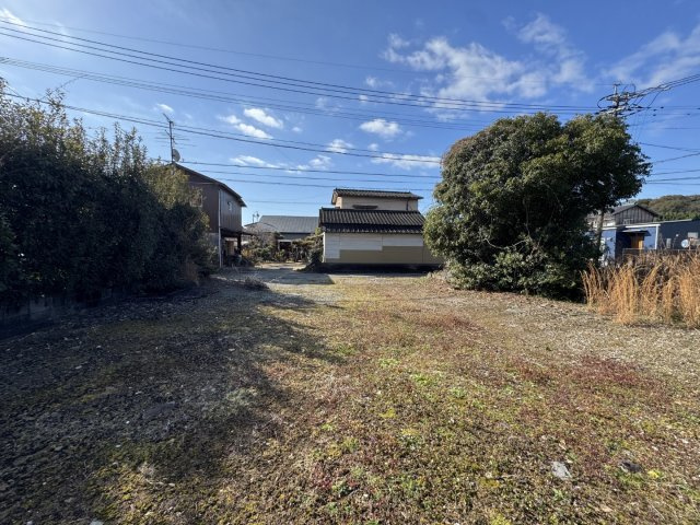 宇城市不知火町高良の売地の外観