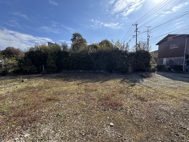 宇城市不知火町高良の売地の外観