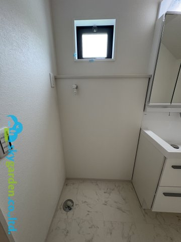 茅ヶ崎市高田3期　新築戸建　全４棟２号棟のランドリースペース