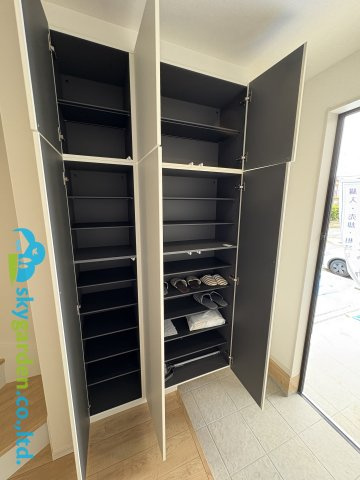 茅ヶ崎市高田3期　新築戸建　全４棟２号棟の収納|玄関シューズボックス