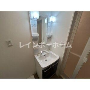 ジーメゾン春日部千間の独立洗面台|※建築中のため同施工参考写真となります。