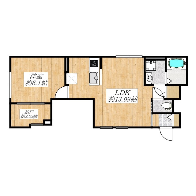 Peek-a-booの間取り|間取りです☆