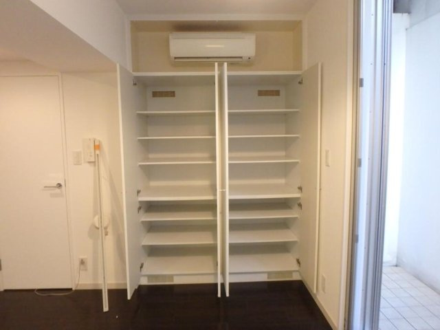 フィーノ渋谷の収納|大きなスペースがあり、収納には困りません