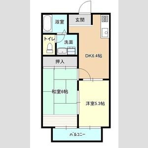 ソレイユトリスの間取り