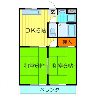 【間取り】 | ＭＩＷＡ第３ビル