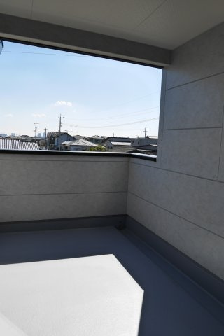 鳥栖市今泉町　１号棟　一建設株式会社のバルコニー