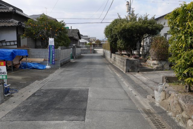 鳥栖市今泉町　１号棟　一建設株式会社の前面道路含む現地写真