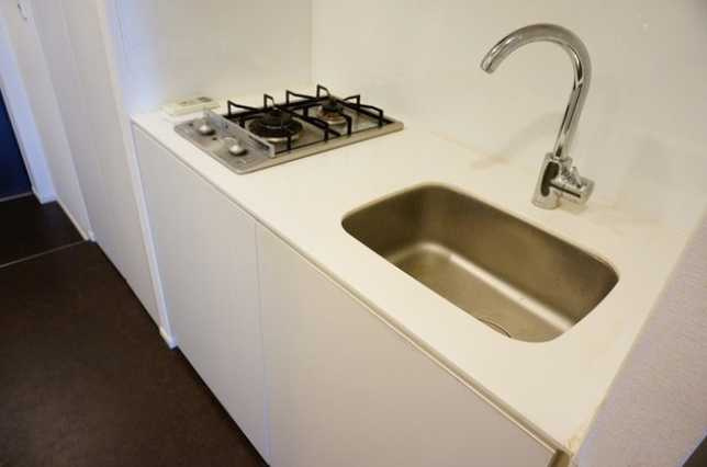 パークフラッツ中目黒　ペット相談　目黒川沿い　トランクルームのキッチン