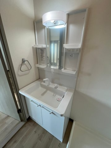 ハッピースリーヒルズの洗面所