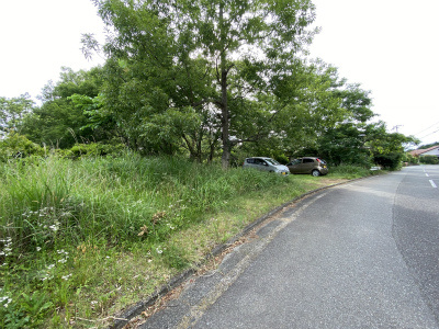 伊豆の国市　富士見ニュータウンの前面道路含む現地写真