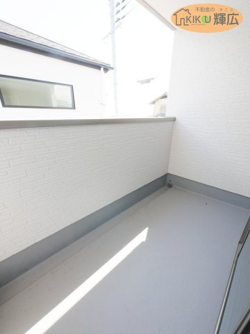加古郡稲美町中村１期（全3棟）1号棟のバルコニー