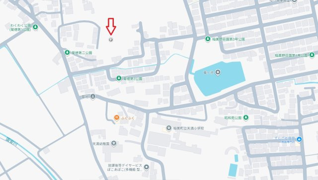 【地図】 | 加古郡稲美町中村１期（全3棟）1号棟