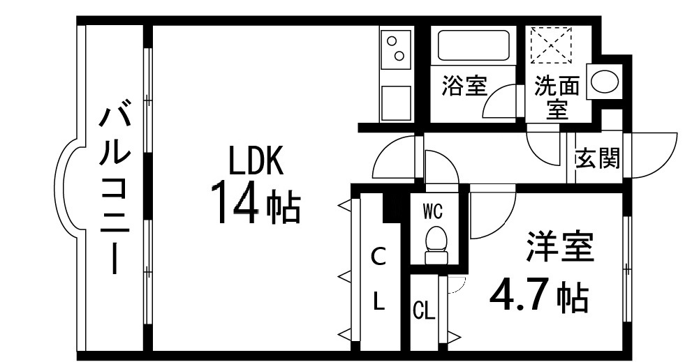 アーバンパレス泉の間取り