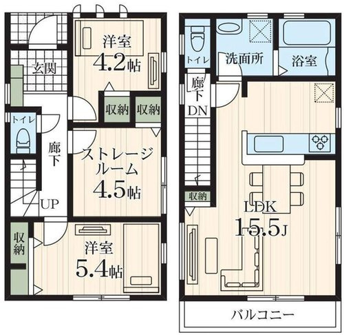 【間取り】 | 藤沢市高倉　新築戸建