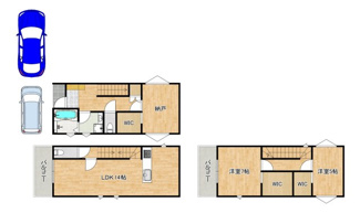 【間取り】 | 公園南矢田４丁目　新築一戸建