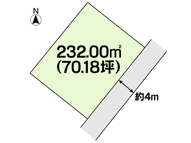 土地　玉島柏島　全1区画　70.18坪の画像
