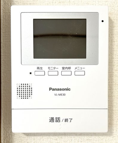 栃木市箱森　中古戸建の防犯設備