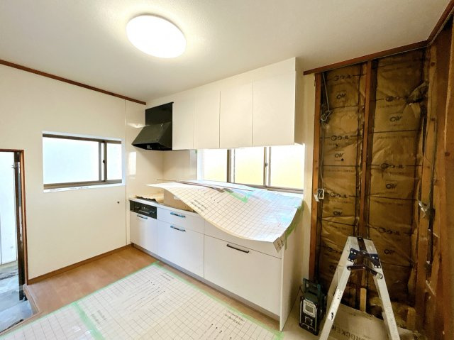 栃木市箱森　中古戸建のキッチン