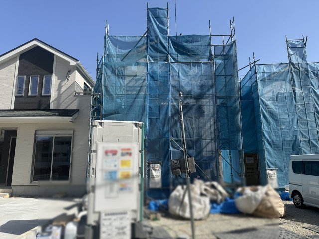 明石市二見町東二見新築戸建B号棟の前面道路含む現地写真|2026年02月23日撮影