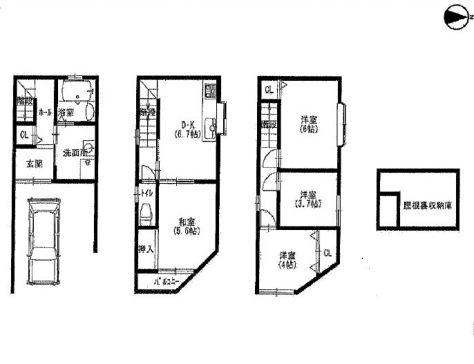 守口市金田町5丁目　戸建