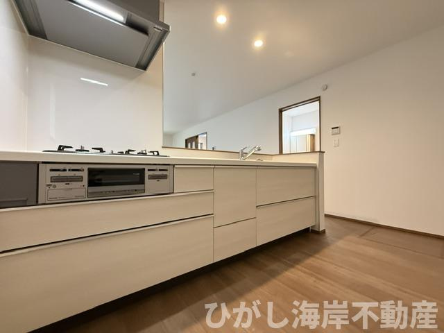 藤沢市大庭　新築戸建　全３棟のキッチン|キッチンスペース