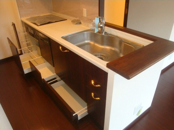 グランブルー宝塚のキッチン