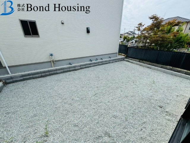駐車並列2台可能　日富美町1期　全7区画　7号棟の庭