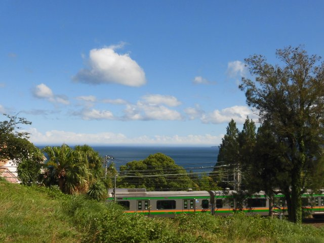 熱海市　伊豆山の展望