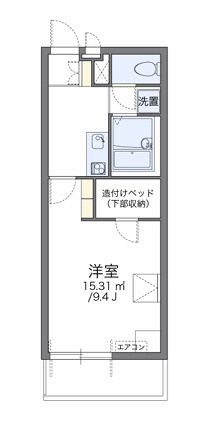 レオパレス加島サザンフェイスの間取り