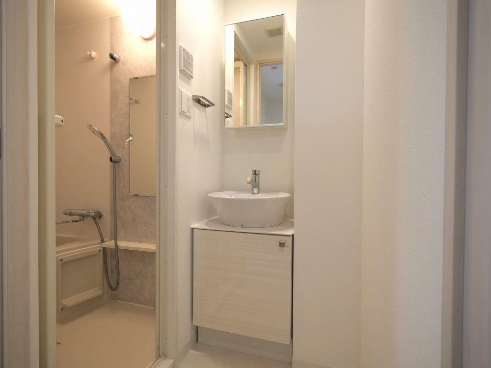 大阪市浪速区大国３丁目の賃貸マンションの独立洗面台