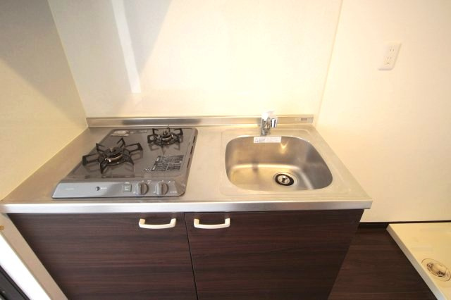 AQUE2のキッチン|２口コンロのシステムキッチン　