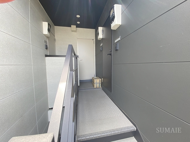 MELDIA東大宮Ⅳのエントランス|玄関外部です