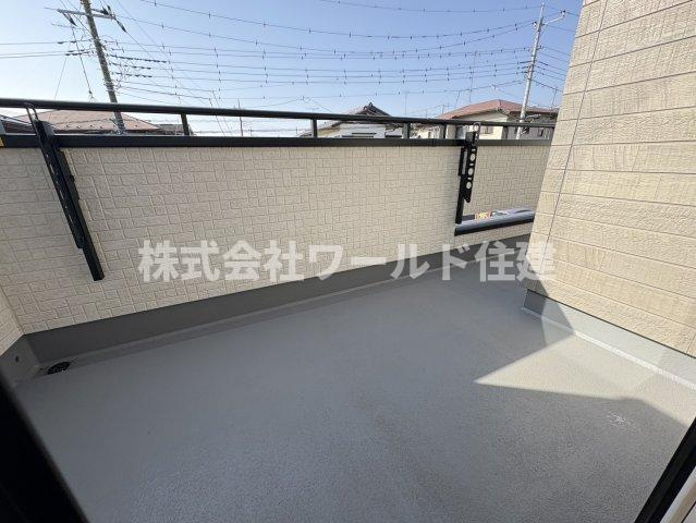 所沢市小手指元町2丁目のバルコニー