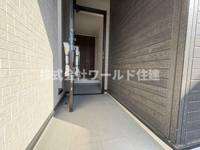 所沢市小手指元町2丁目の玄関