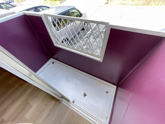 メゾンジュネスのバルコニー