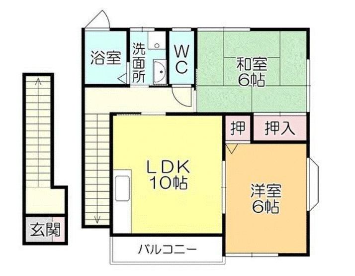 明星ガーデンハイツ【キャッシュバック対象物件】の間取り