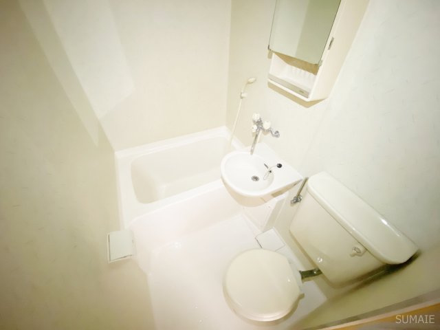 CASA与野の浴室|バス・トイレ同室です！