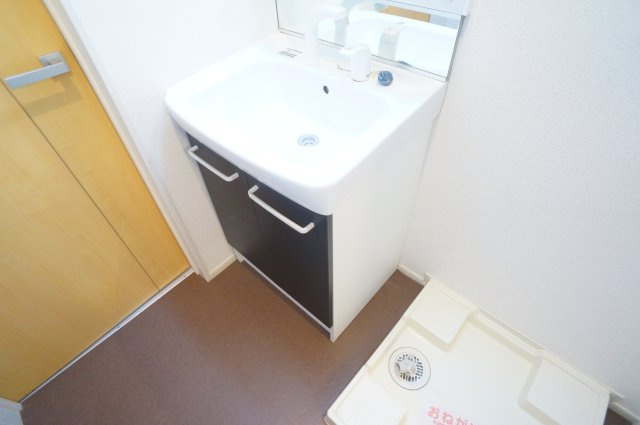 プラシード（奈良市）の洗面所