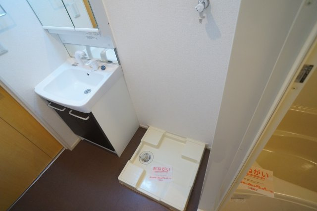 プラシード（奈良市）の洗面所