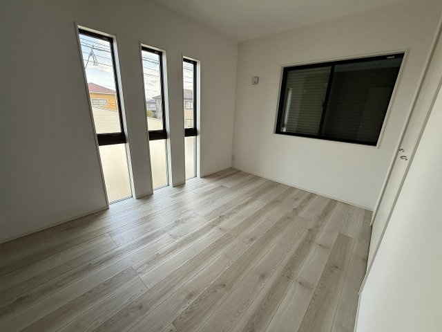 二丈上深江　新築戸建　６棟現場の洋室|洋室６帖