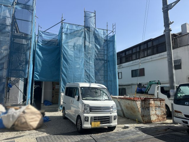 明石市二見町東二見新築戸建C号棟の前面道路含む現地写真|2026年02月23日撮影