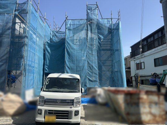 明石市二見町東二見新築戸建C号棟の前面道路含む現地写真|2026年02月23日撮影