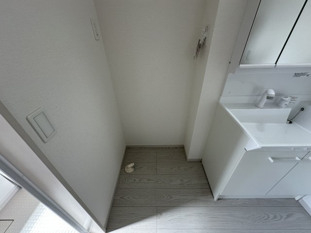 明石市日富美町新築戸建１号棟のランドリースペース