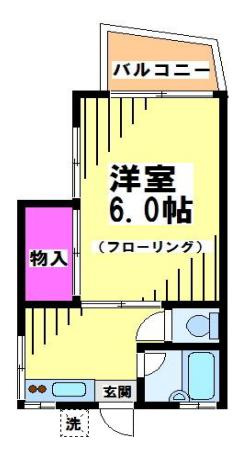 【間取り】 | アイコーポ29号棟