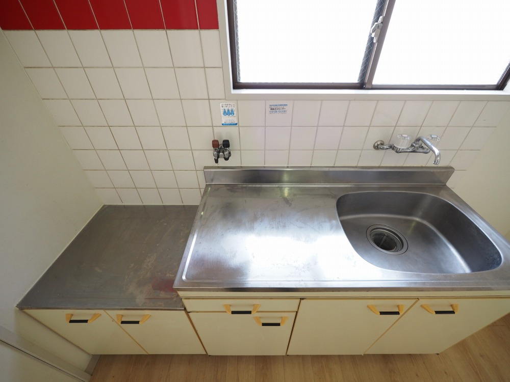 大阪市城東区新喜多東２丁目の賃貸マンションのキッチン