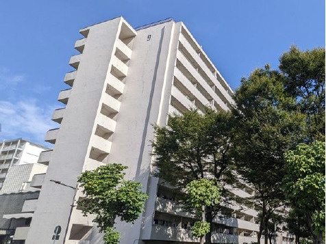 仲介手数料無料　亀戸2丁目団地　9号棟　３階　リフォームの外観