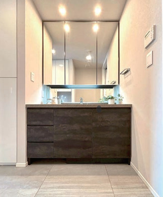 ラ・トゥール渋谷宇田川の独立洗面台|独立洗面化粧台付き