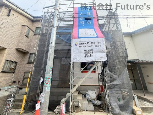 三郷市谷中　新築戸建　全1棟の外観|現地の写真になります。