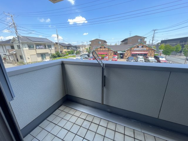 フォレットおおたかのバルコニー